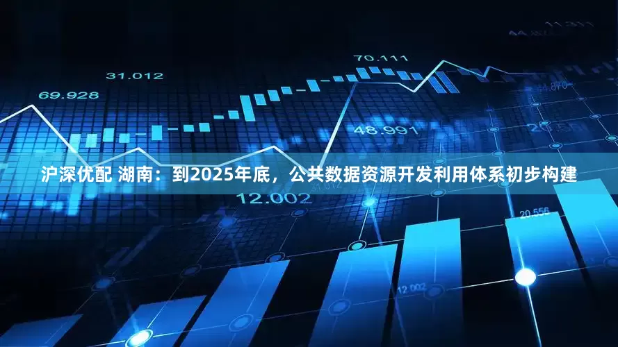 沪深优配 湖南：到2025年底，公共数据资源开发利用体系初步构建